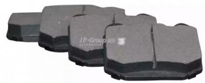 JP GROUP 1363701610 -  Комплект тормозных колодок, дисковый тормоз